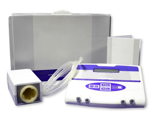 Vacuum device for treating prostatitis